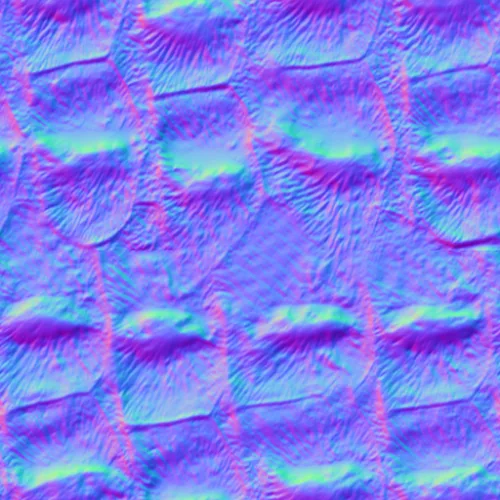 Normal Map for Croc Bumpy