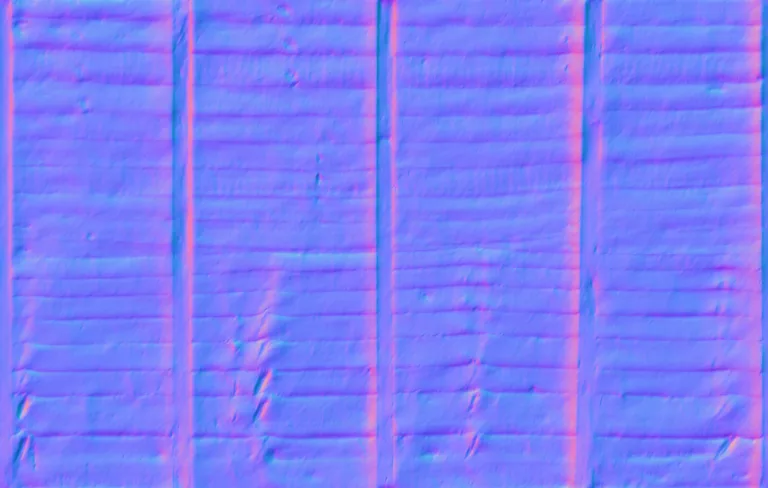 Normal Map for Fence Wood Trellis