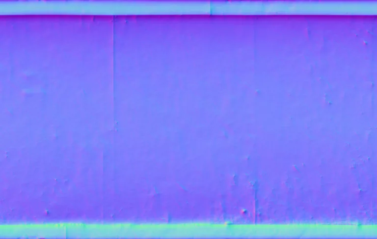 Normal Map for Fence Construction Barrier