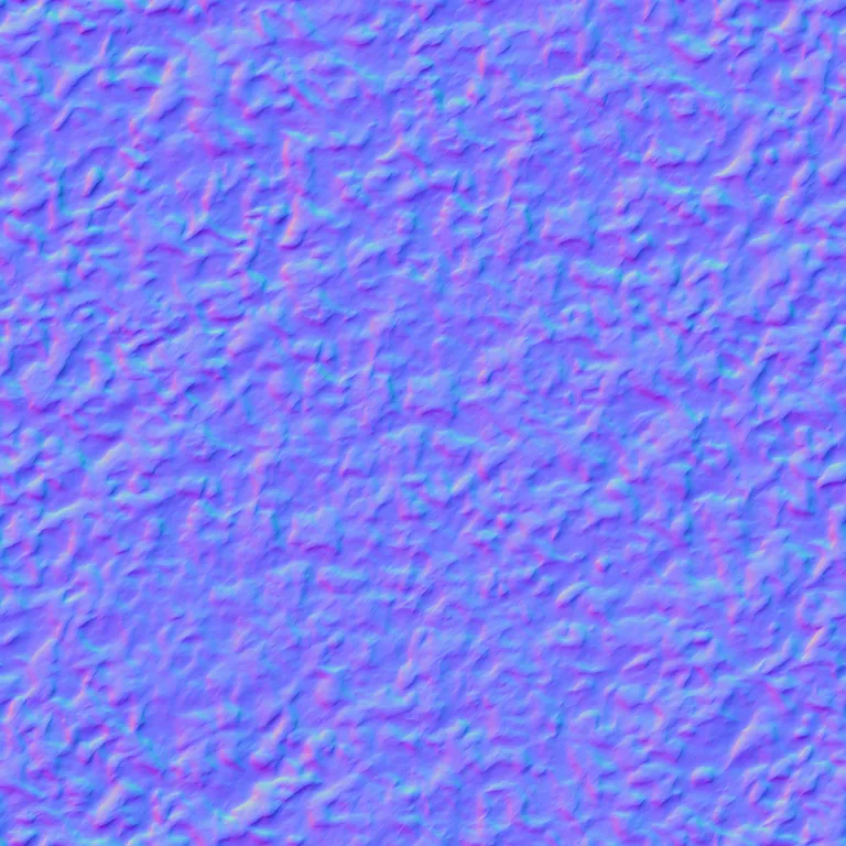 Normal Map for Steel Galvanized