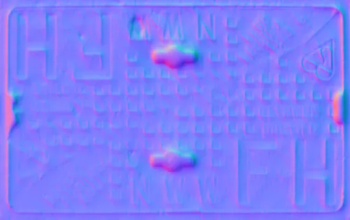 Normal Map for Sewercover3