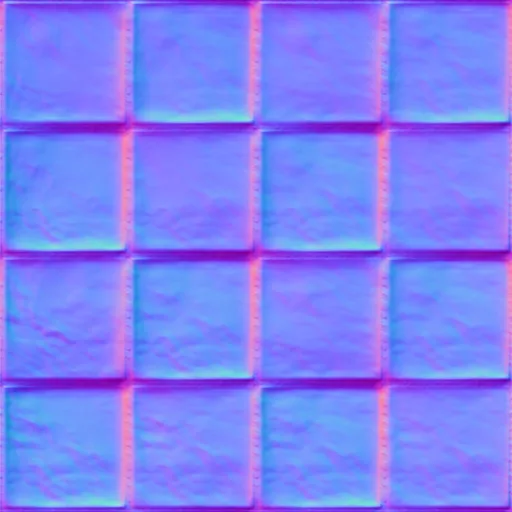 Normal Map for 282 Turquoise Moutarde