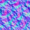 Normal Map for Rock Cracked
