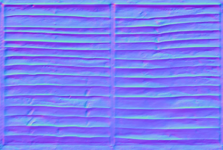 Normal Map for Fence Wood Trellis3