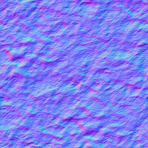Normal Map for Cool Rock Texture