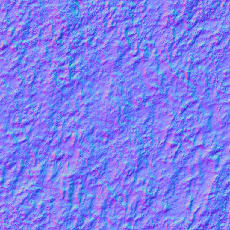 Normal Map for Soil Rough Base Torque3D Mit