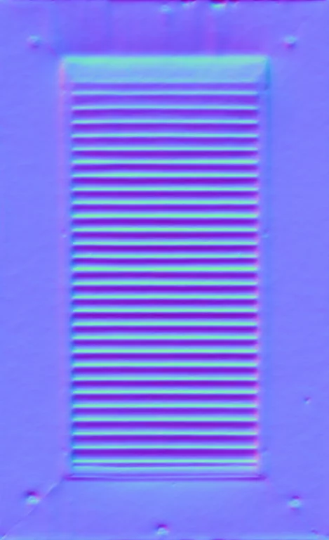 Normal Map for Grate Steel2