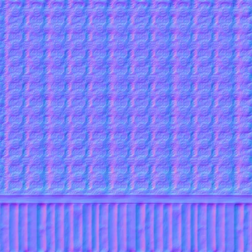 Normal Map for Green Wallpaper With Wooden Base