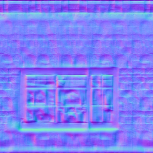Dirty3 Wall2 With Store Window1 main texture preview