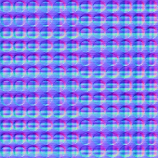 Normal Map for 208 Cercles