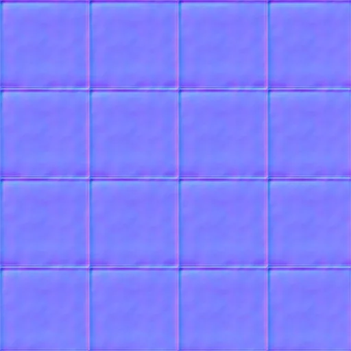 Normal Map for Gray Cement2 Tiles