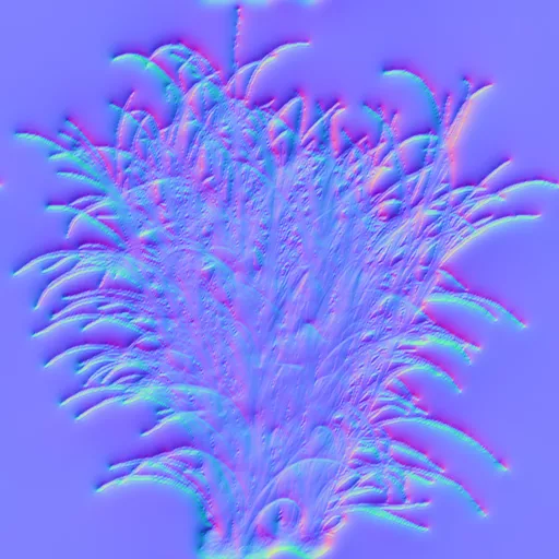 Normal Map for Dry Weeds