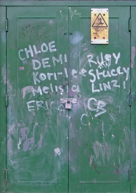 Door Sub Station Defaced main texture preview