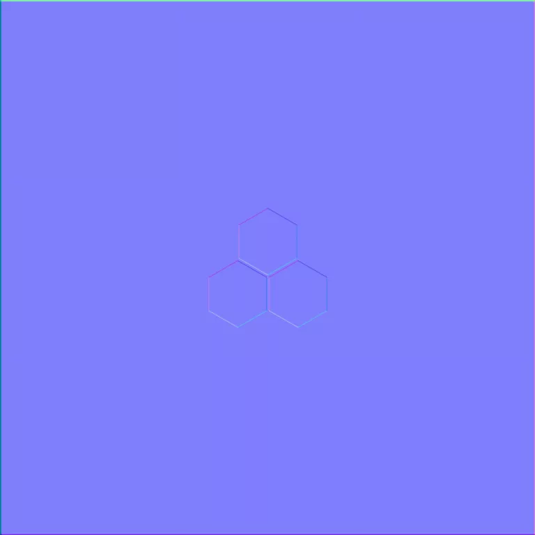 Normal Map for Metal Plates