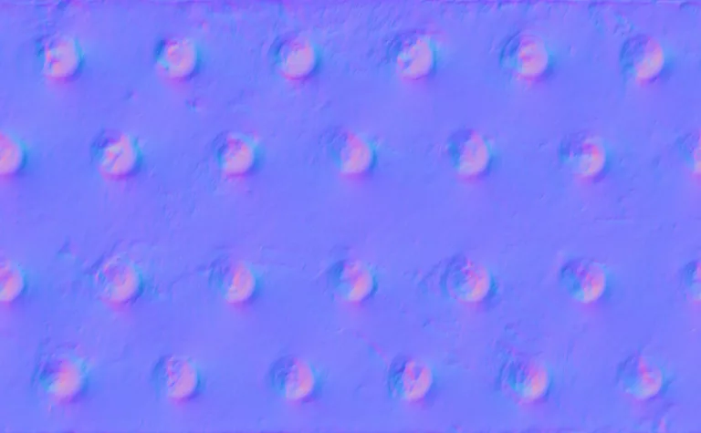Normal Map for Metal Girder Studded