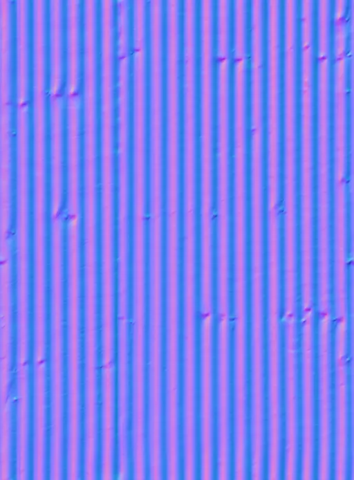 Normal Map for Metal Corrugated20