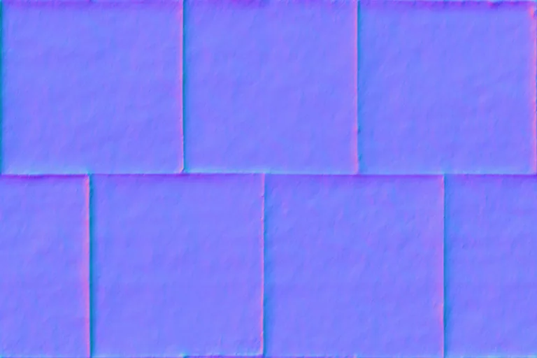 Normal Map for Ground Pavement Square