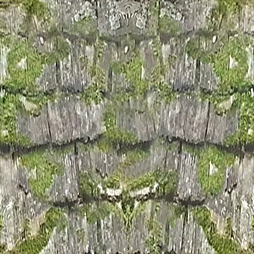 Mossy Old Roof main texture preview