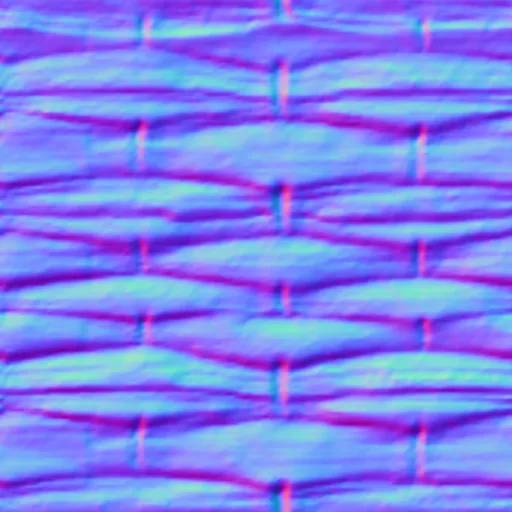 Normal Map for Staw Weave