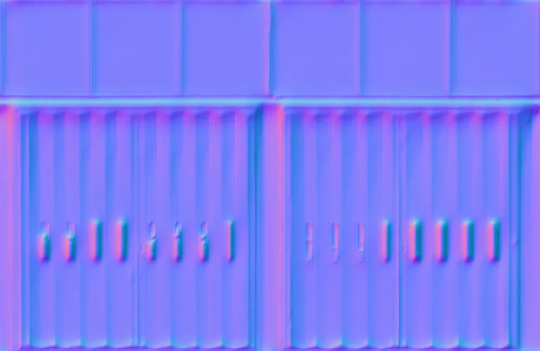 Normal Map for Doors Fire Station Garage