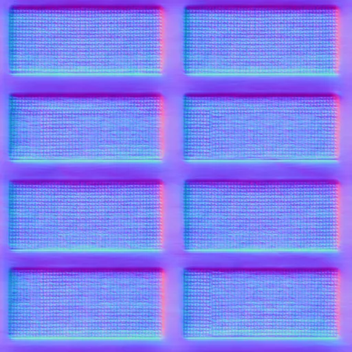 Normal Map for Bt Asian4 Woven By Linda Kellie