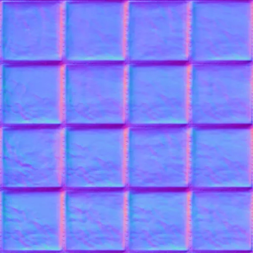Normal Map for 303 Saumon Blanc Creme