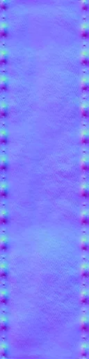 Normal Map for White Leather Strap 3