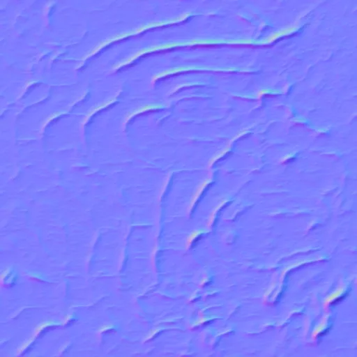 Normal Map for Bark055