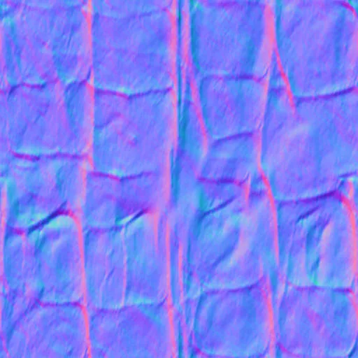 Normal Map for White Gator