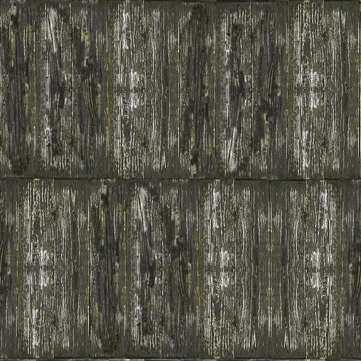 Old Wood Chipped Paint Planks Mossy2 main texture preview