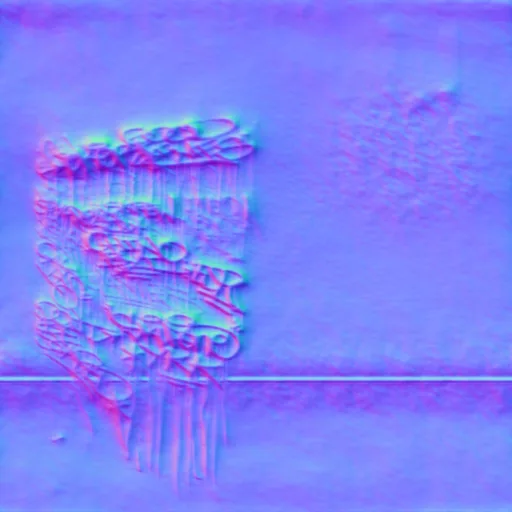 Normal Map for Dirty Wall 7