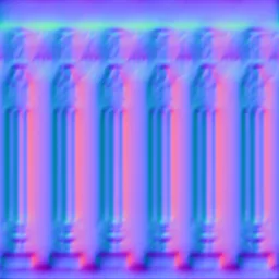 Normal Map for Holiday Railing