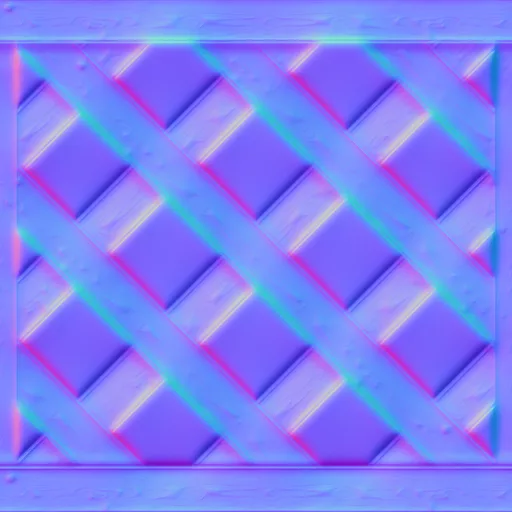Normal Map for Cottage Lattice1
