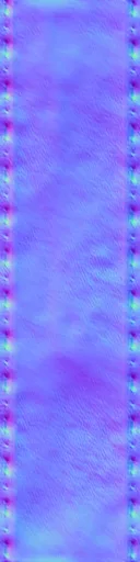 Normal Map for Dark Red Leather Strap 3