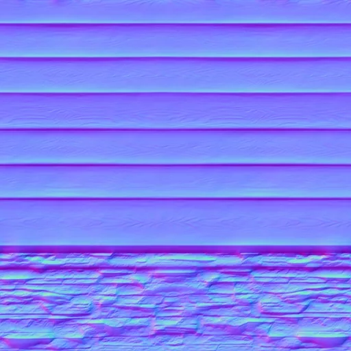Normal Map for Siding Red Stone Foundation