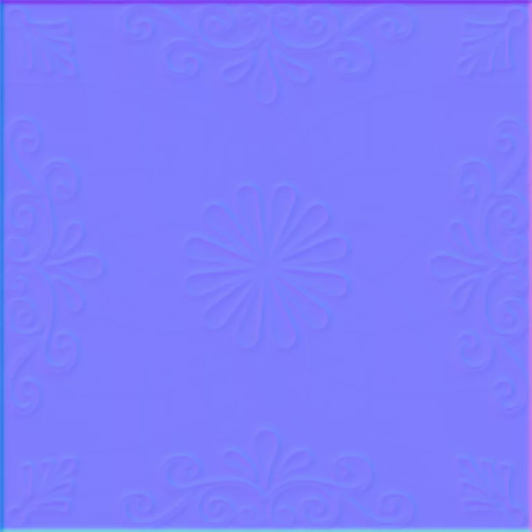 Normal Map for Metal Plates