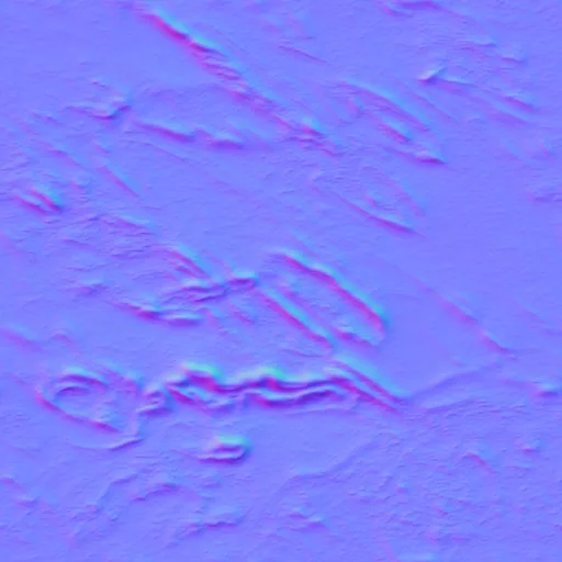 Normal Map for Bark009