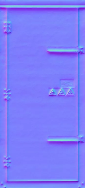 Normal Map for Door Freezer