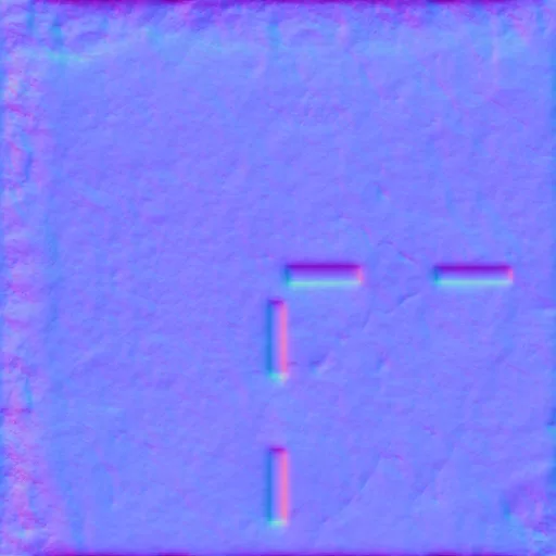 Normal Map for Urban Road Corner
