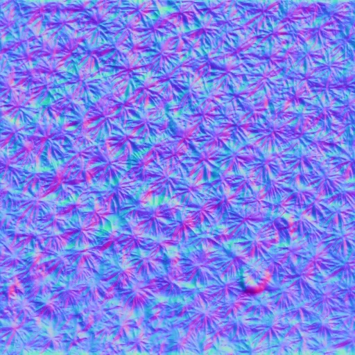 Normal Map for Moss Texture 003