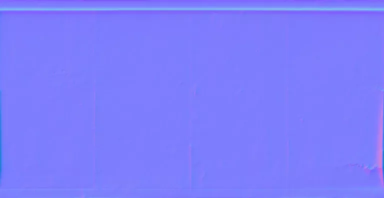 Normal Map for Wall Wood Barrier Busted