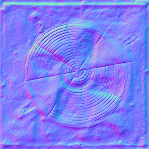 Normal Map for Vent Fan1
