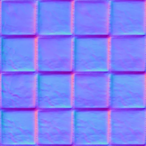 Normal Map for 281 Turquoise Blanc Creme