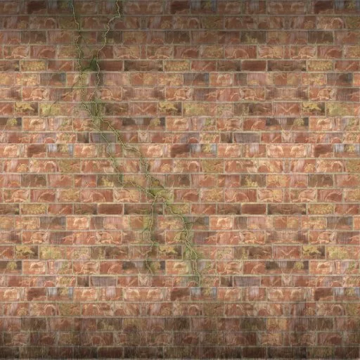 Dirty Brick Wall4 main texture preview