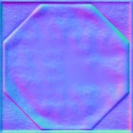 Normal Map for Bt Tile2 White1 By Linda Kellie