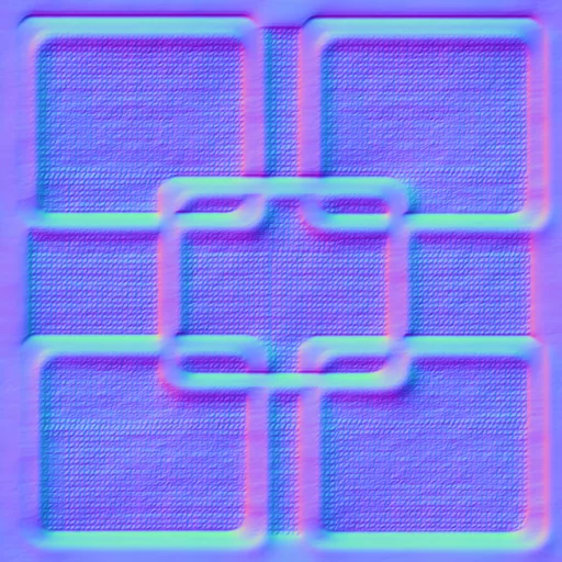 Normal Map for Bt Asian3 Woven By Linda Kellie