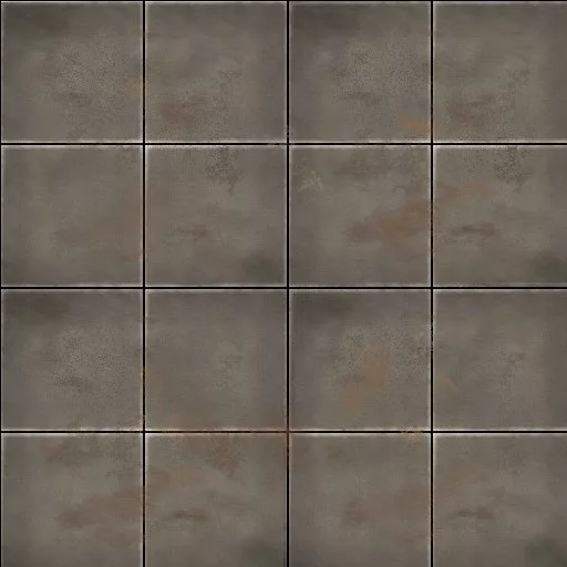 Brown Cement2 Dirty Tiles main texture preview
