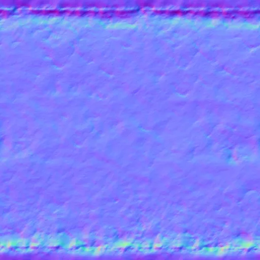 Normal Map for Colorful Orange Wall