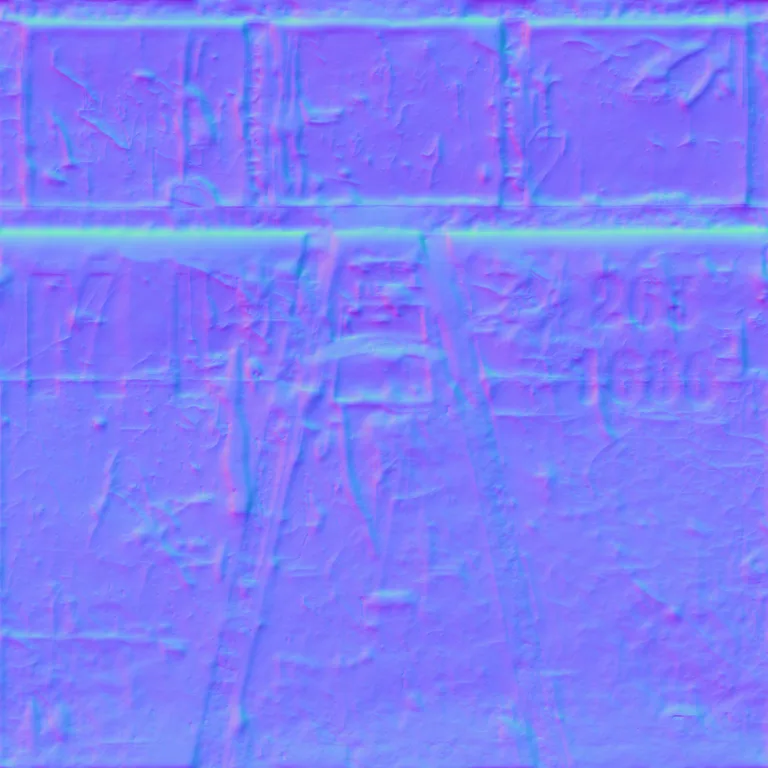Normal Map for Dumper End Red