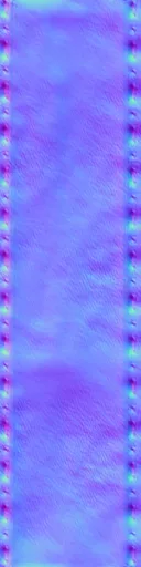 Normal Map for Blue Leather Strap 3